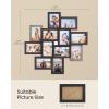imageSONGMICS 4x6 Collage Picture Frames 12Pack Photo Collage Frame for Wall Decor Glass Front Assembly Required Rustic Brown URPF022X01Maroon Brown  Heather Greige  Ash Black