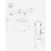 imageSONGMICS Clothes Drying Rack with Sock Clips Metal Laundry Rack Foldable SpaceSaving FreeStanding Airer with 2 HeightAdjustable Gullwings Indoor Outdoor Use Silver and White ULLR052W01White  Green