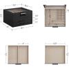imageSONGMICS Jewelry Box Organizer with Glass Lid 3Layer Jewelry Storage with 2 Drawers Modern Style 8 x 91 x 53 Inches Cloud White and Gold Color UJBC239WTGraphite Black  Silver