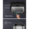 imageSONGMICS Motion Sensor Trash Can 13 Gallon Automatic Garbage Can with SoftClose Lid and Bag Retainer Ring Stainless Steel Touchless Kitchen Trash Bin 15 Trash Bags Included Silver ULTB610E50