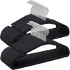 imageSONGMICS Velvet Hangers 50 Pack NonSlip Clothes Hangers 17 x 83 Inches Coat Hangers with Wide Shoulder Notches Pants Bar 360 Swivel Hook SpaceSaving for Closet Ink Black UCRF039B03Ink Black