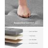 imageSONGMICS Storage Ottoman Bench Foldable Foot Rest with Legs 15 x 43 x 157 Inches End of Bed Bench Storage Chest Load up to 660 lb for Living Room Bedroom Entryway Midnight Blue ULSF018I01Dove Gray