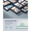 imageSONGMICS 4x6 Collage Picture Frames for Wall Decor 9 Pack Family Photo Collage Frame Set for Gallery Glass Front Assembly Required Ink Black URPF029B01Navy Blue