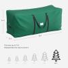 imageSONGMICS Christmas Tree Storage Bag Holiday Tree Storage Container up to 75 ft Tree Holder Bag WearResistant 600D Oxford Fabric Lightweight Thick Handles Green URXS003G03Green