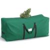imageSONGMICS Christmas Tree Storage Bag Holiday Tree Storage Container up to 75 ft Tree Holder Bag WearResistant 600D Oxford Fabric Lightweight Thick Handles Green URXS003G03Green