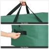 imageSONGMICS Christmas Tree Storage Bag Holiday Tree Storage Container up to 75 ft Tree Holder Bag WearResistant 600D Oxford Fabric Lightweight Thick Handles Green URXS003G03Green