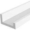 imageSONGMICS Floating Shelf Wall Shelf Ledge 39 x 433 Inches with Front Edge for Picture Frames Books Spice Jars Living Room Bathroom Kitchen Easy Assembly White ULWS46WT