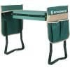 imageSONGMICS Garden Kneeler and Seat Multifunctional Garden Kneeling Bench Gardening Gifts for Women Men Folding Gardening Stool with 1 Tool Bag 6Inch Wide Kneeling Pad Dark Green UGGK49LGreen