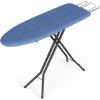 imageSONGMICS Ironing Board Foldable Iron Board Height Adjustable up to 35 Inches with 4 Layered Cover and Pad Iron Rest Hook Steel XLegs for Home Laundry Room Dorm Dove Gray ULLB001G01Midnight Blue