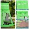 imageSONGMICS Saucer Tree Swing Tent 40 Inch 700 lb Load Textilene Fabric Includes Hanging Kit Detachable for Kids Outdoor Indoor Heavy Duty Safe Durable Easy Install Green UGSW002G01