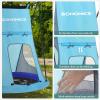 imageSONGMICS Saucer Tree Swing Tent 40 Inch 700 lb Load Textilene Fabric Includes Hanging Kit for Kids Outdoor Indoor Detachable Heavy Duty Safe Durable Easy Install Blue UGSW002Q01