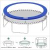imageSONGMICS Trampoline Pad 8ft 10ft 12ft 14ft 15ft Replacement Trampoline Safety Pad Spring CoverCobalt Blue