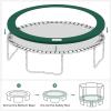 imageSONGMICS Trampoline Pad 8ft 10ft 12ft 14ft 15ft Replacement Trampoline Safety Pad Spring CoverDark Green