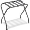 imageSONGMICS Luggage Rack Luggage Rack for Guest Room Suitcase Stand Steel Frame Foldable for Bedroom Gray URLR64GSGray