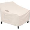 imageSONGMICS Patio Chair Cover Heavy Duty Patio Chair Cover 600D Waterproof Protective Cover for Outdoor Garden Deep Seat Chair AntiFade 319 x 37 x 358193 Inches Beige UGCC009M01
