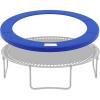 imageSONGMICS Trampoline Pad 8ft 10ft 12ft 14ft 15ft Replacement Trampoline Safety Pad Spring CoverCobalt Blue
