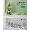 imageSONGMICS Makeup Organizer 3Tier Skincare Organizer Countertop Customizable 2 Types of Accessories Jewelry Holder for Vanity Bedroom Bathroom Pale Green UJKA013C01Pale Green