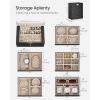 imageSONGMICS 6Layer Jewelry Box Organizer with 5 Drawers Jewelry Storage Case with Lock and Mirror Large Storage Capacity Gift for Loved Ones for Necklaces Watches Jelly Pink UJBC152SA02SBlack