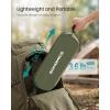 imageSONGMICS Camping Chair Lightweight Folding Beach Chair Adjustable Height Steel Frame Portable for Outdoor TravelGreen