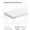 imageSONGMICS Shoe Rack Bench 3Tier Bamboo Shoe Storage Organizer Entryway Bench Holds Up to 286 lb 113 x 429 x 178 Inches for Entryway Bathroom Bedroom Ink Black ULBS110B101Cloud White