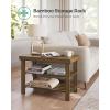 imageSONGMICS Shoe Rack Bench 3Tier Bamboo Shoe Storage Organizer Entryway Bench Holds Up to 286 lb 113 x 429 x 178 Inches for Entryway Bathroom Bedroom Ink Black ULBS110B101Yellow Brown