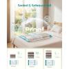 imageSONGMICS Vacuum Storage Bags Rechargeable Portable Electric Pump Space Saver Vacuum Seal Suction Bags for Clothing Travel Bedding Comforters Reusable 9 Pack 3M3L3J Transparent ULVB202W1013S3M3LUSB Pump