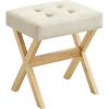 Summer Sand + Natural Wood Legs