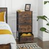 imageSONGMICS BELLAH Collection  Dresser for Bedroom Chest of Drawers Storage Organizer Unit Closet Entryway Steel 8 Drawers Modern Ebony Black ULGS124BE02SRustic Brown  Ink Black