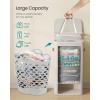 imageSONGMICS Laundry Basket 172 Gal Laundry Hamper Easy Assembly with Lid and Handles Removable Liner 154 x 87 x 295 Inches Cappuccino Beige ULCB810LH01Cappuccino Beige
