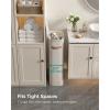 imageSONGMICS Laundry Basket 172 Gal Laundry Hamper Easy Assembly with Lid and Handles Removable Liner 154 x 87 x 295 Inches Cappuccino Beige ULCB810LH01Cappuccino Beige