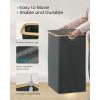 imageSONGMICS Laundry Hamper Laundry Basket with Lid Foldable Storage Basket Bamboo Frame for Bedroom Living Room Oxford Fabric 264 Gal 100 L Ink Black ULCB518BH01Slate Gray