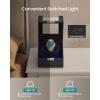 imageSONGMICS Automatic Single Watch Winder Box with Quiet Motor for Automatic Watches with LED Light Adjustable Pillow Lock 4 Winding Settings Includes a USBC Charging Cable Black UJWB030B011 Slot