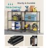 imageSONGMICS Storage Shelf Metal Wire Shelving Unit Adjustable Shelves for Garage Bedroom Living Room Kitchen Pantry 5 Tier 118 x 354 x 63 Inches Ink Black ULGR195BH01SInk Black