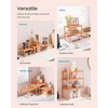 image:imageSONGMICS Cabinet Organizer Shelf Set of 3 Kitchen Counter Shelves Kitchen Storage Spice Rack Stackable Expandable Apricot UKCS220Y01V1Apricot