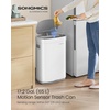 image:imageSONGMICS Kitchen Trash Can 172Gallon 65 L Motion Sensor Garbage Can Stainless Steel Trash Bin Ozone Odor Control StayOpen Cloud White ULTB660W01Cloud White