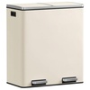 image:imageSONGMICS HOME Trash Can with 2 Compartments for Kitchen Garbage Can with 15 Trash Bags BeigeBeige