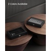 image:imageSONGMICS Watch Box 12 Slots with Glass Windows 360 Rotating Vertical Watch Display Case Jewelry Sunglasses Ring Storage 10 Necklace Hooks Removable Pillows Velvet Lining Ink Black UJWB028B01Ink Black  Ink Black