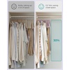 image:imageSONGMICS 30Pack amp 24Pack Pants Hangers Bundle Slim NonSlip SpaceSaving Adjustable Clips Velvet Finish Pink