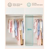 image:imageSONGMICS Baby Kids Hangers 30 Pack for Closet 118 x 81 Inches Rose Gold 360 Swivel Hooks SpaceSaving Clothes Velvet Hangers for Nursery NonSlip Jelly Pink UCRF027P30Pink