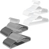 image:imageSONGMICS 50Pack Coat Hangers and 30Pack Hangers Bundle SpaceSaving HeavyDuty Clothes Hangers for Coats Pants Dresses Light and Dark Gray White UCRP41G50 and UCRP007W30